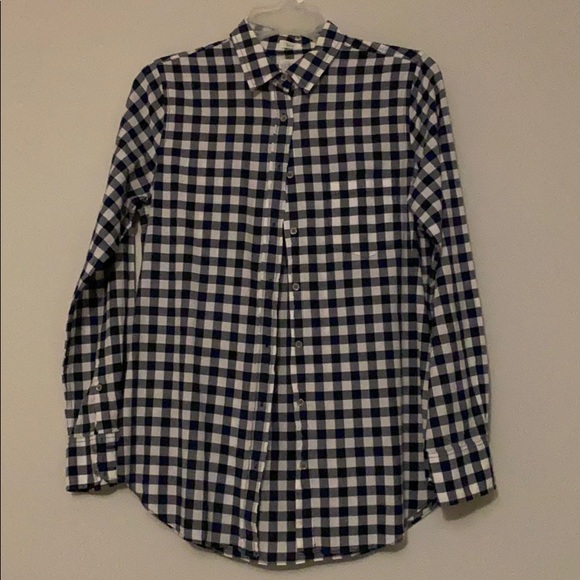 J. Crew Blue and White Top - Picture 3 of 5